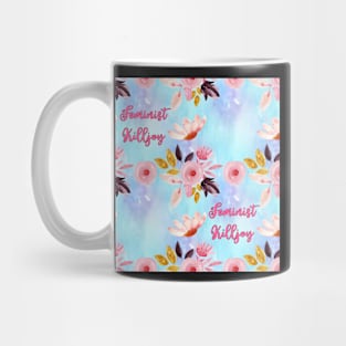 Feminist Killjoy - A pretty Floral Pattern Mug